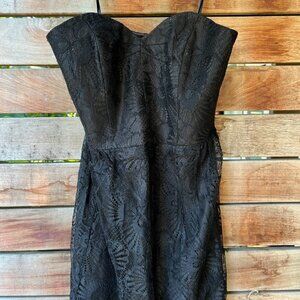 Milly of New York - Strapless black Dress